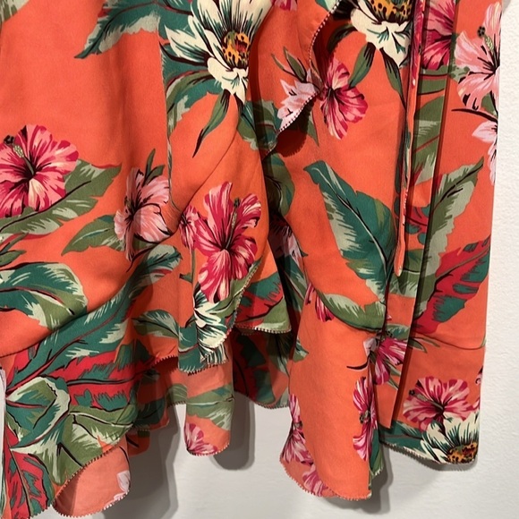Sunday best tropical print savoy dress - size 0 - Picture 10 of 11